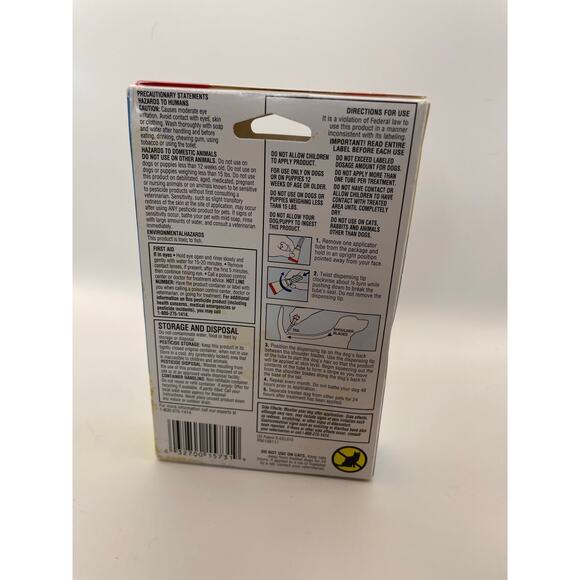 Hartz UltraGuard Flea and Tick Treatment for Dogs 15-30 lbs 3 Monthly Treatments - Picture 4 of 8